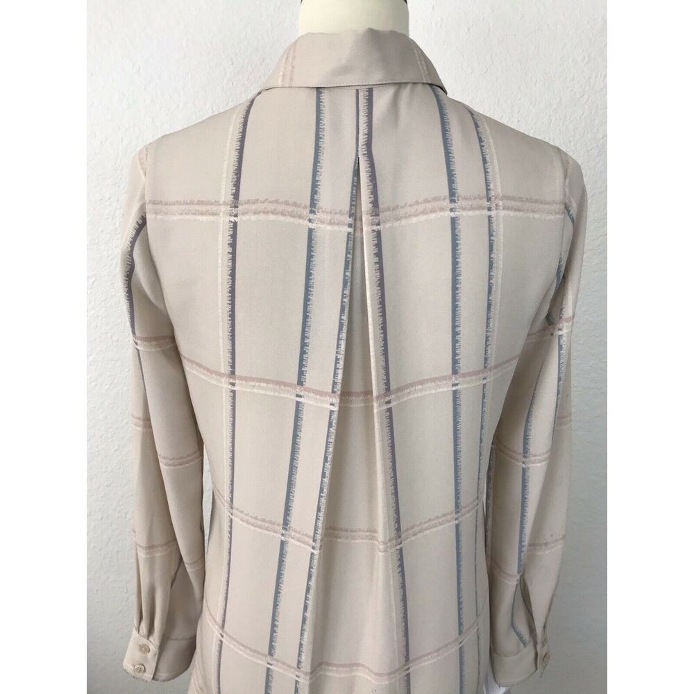 BCBGMaxAzria Dress Peggy Drop Waist Plaid Swing Mini Preppy Contemporary Modern - Picture 10 of 12